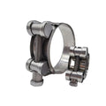 Rainbow Color Zinc Plated Industrial Hose Clamp Single Bolt Heavy Duty Water Oil Gas Pipe Hoop Factory Direct Export MegaBDM