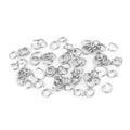 Silver Color Wholesale 3-12mm Open Jump Ring Metal Jump Rings for DIY Jewelry Findings