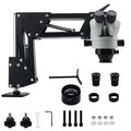 Multi-Directional Micro-Setting Microscope with Inlaid Mirror Spring Bracket for Jewelry Machines Equipment Diamond Setting