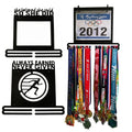 Sport Medal Hanger Race Bib Holder Medal Display Rack Metal Wall Mount Decorations for Home