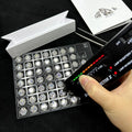 High Quality Pass Diamond Tester Round Brilliant Cut Moissanite Diamond Certified VVS Loose Moissanite Stones for Jewelry Making