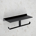 Matte Black Brass Hotel Bathroom Accessories Set Modern Wall Mounted Hand Towel Bar Ring Toilet Paper Holder Robe Towel Hooks