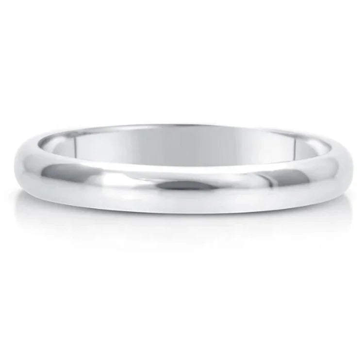 Ruyi Jewelry Cigar Band 2mm 3mm 4mm 5mm 6mm 18k Wedding Band Classic Engagement Ring for Men Women Wholesale