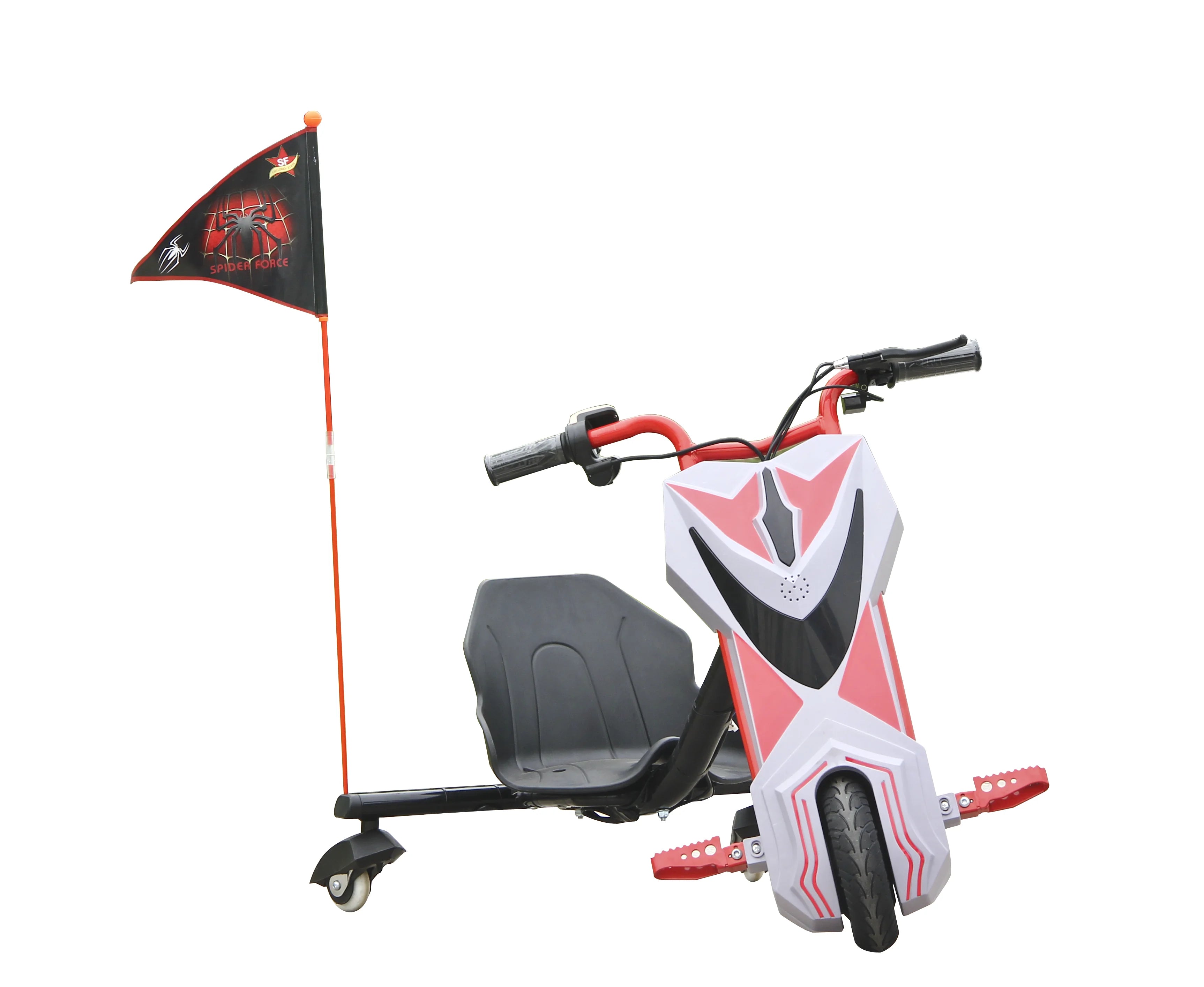 Ultraman  Telescopic Drift Car Hot Sale Children Electric Tricycle Toy Car with Bluetooth Cheap Motorcycle