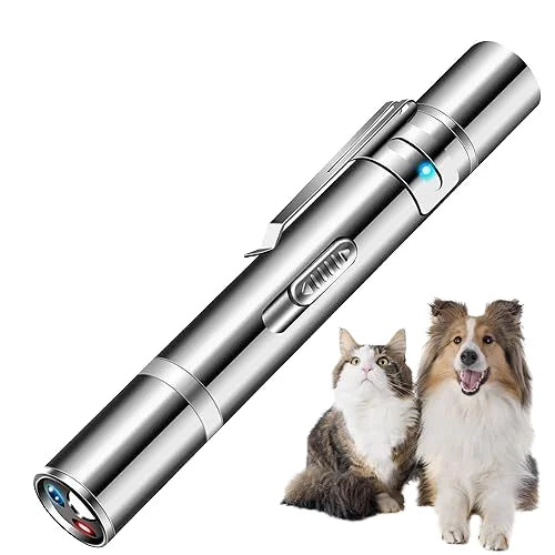 Wholesale Electronic Cat Teasing Pen USB Rechargeable Red Dot Light Cats Training Toys Cat and Dog  Infrared Indicator Pen Toy