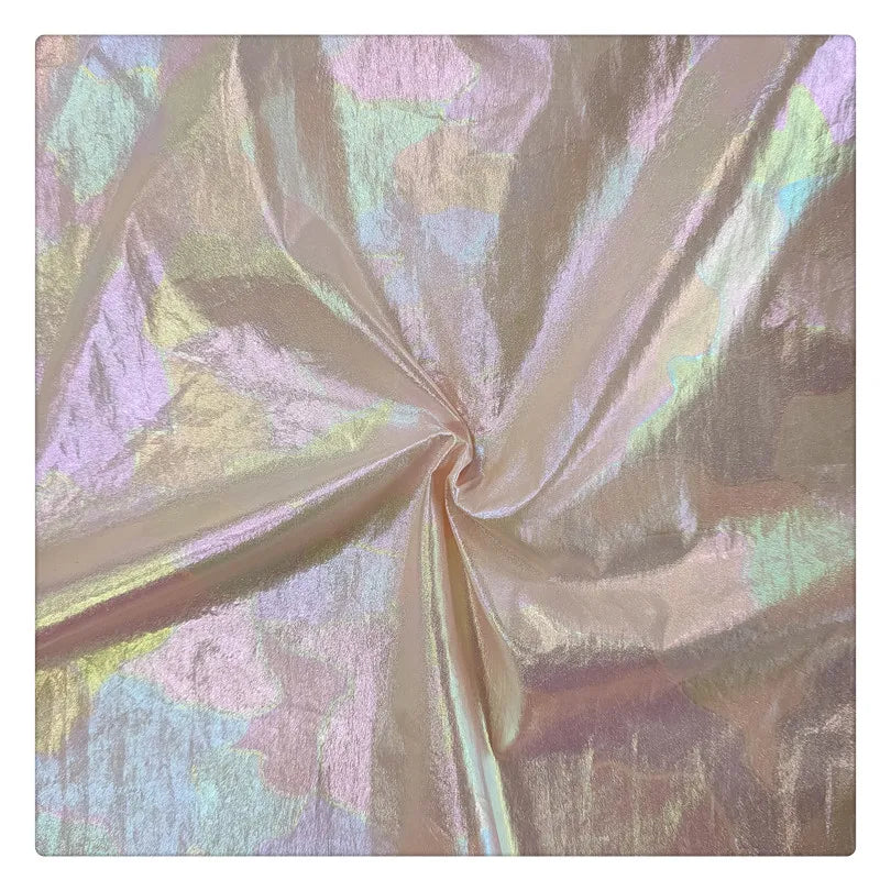 Hot Selling 100% Nylon Taffeta Woven Breathable Foil Printed Waterproof Fabric for Down Outdoor Jackets Tent Dresses