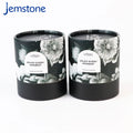 Eco Friendly Gift Box Cardboard Tube Packaging Boxes Gift Packaging Round Tea Box Recycled Kraft Paper Tube with Lid for Candles