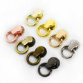 Deepeel KY252 17MM Colorful Handbag Small Screws Handle Clasp Bag Chain Link Rivets DIY Hardware Accessories Side Buckles