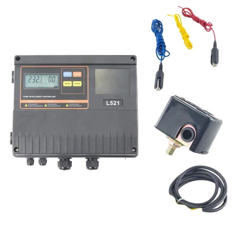 HOP L521 0.37-1.1KW Water Pump Control Boxes Electric Led Control Three Phase Controller