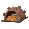 Wholesale 2025 New Arrival Foldable Eco-Friendly Waterproof Square Pet Tent for Cats Box 7-Day Fast Shipping Home Pet Supplies