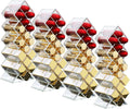 4-Pack Clear Acrylic Lipstick Holder Organizer 64-Slot Lip Gloss Storage Display Rack Fish Shape Lipstick Display Stand Tower