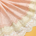 Wholesale 100% Cotton Lace Hollow Flowers Embroidery Laces Fabric for Women
