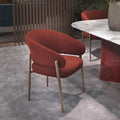 BST Contemporary Italian Stainless Steel Leg Dining Chairs Customizable Fabric Luxury Royal Modern Restaurant Dinning Chairs