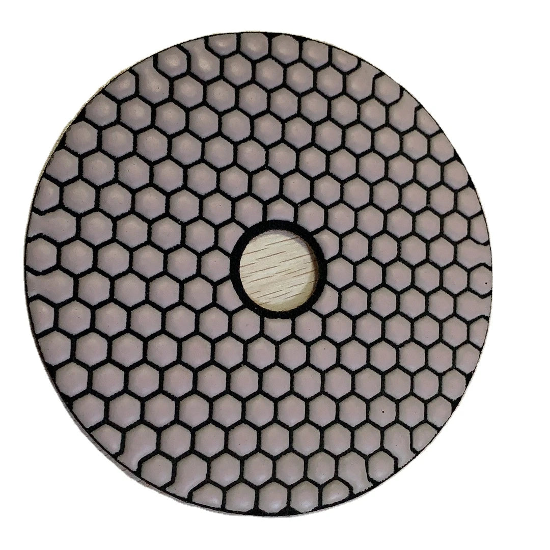 Factory 4" 100mm Sanding Disc Flexible Grinding Disc Resin Bond Dry Diamond Polishing Pad for Granite Marble Stone