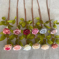 Factory Direct Supply Cheap Price Silk Single Xiangfei Rose Artificial Flower