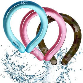 2025 Summer Outdoor Exercise Cooling Neck Tube Hot Sale Instant Cooling Neck Hanger Wraps Wearable Cooler for Summer Sports