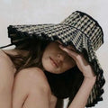 Ready to Ship in Stock Summer Fashion Women Beach Hat Travelling Trendy Designer Deluxe Ladies Foldable Bucket Sun Hat