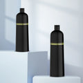 BORUI Customized 320-400ml Two-In-One Cylinder Shape Double Pump Dual Bottle Pump Sprayer Screen Printing Lotion False Eyelashes