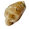 Wholesale Natural Cherry Blossom Agate Carved Crystal Skulls Flower Agate Geode Skulls For Decoration