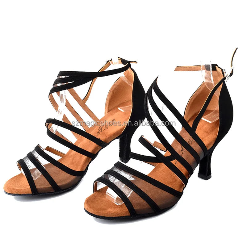Wholesale Dance Shoes Practice Customized Heel