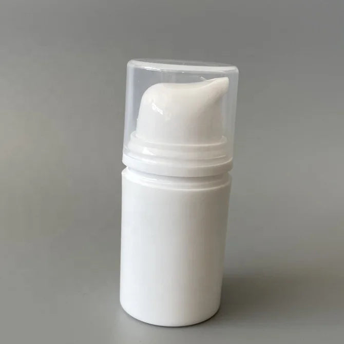 Bayonet Mouth Round Shape 50ml 30ml 15ml Airless Pump Bottle for Lotion Cosmetic Packing