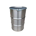 High Strength 200L Open Top Stainless Steel Drum With Clamp Lock for Food Industry