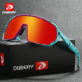 DUBERY 2026 Unisex Polarized Sport Big Sunglasses High Quality Black Plastic Oversized for Cycling Running Men's Fashion Shades