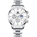 2024 Casual Fashion Quartz Watches Waterproof Luminous Men Watch Stainless Steel Watch for Men