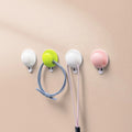 Wholesale Eco-friendly Bathroom & Kitchen ABS Plastic Adhesive Hook Simple Strong Sticker Hook Plastic Wall Hook