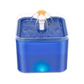 Online Automatic Plastic Pet Water Dispenser Cat and Dog Drinking Fountain Bowl Charge Powered