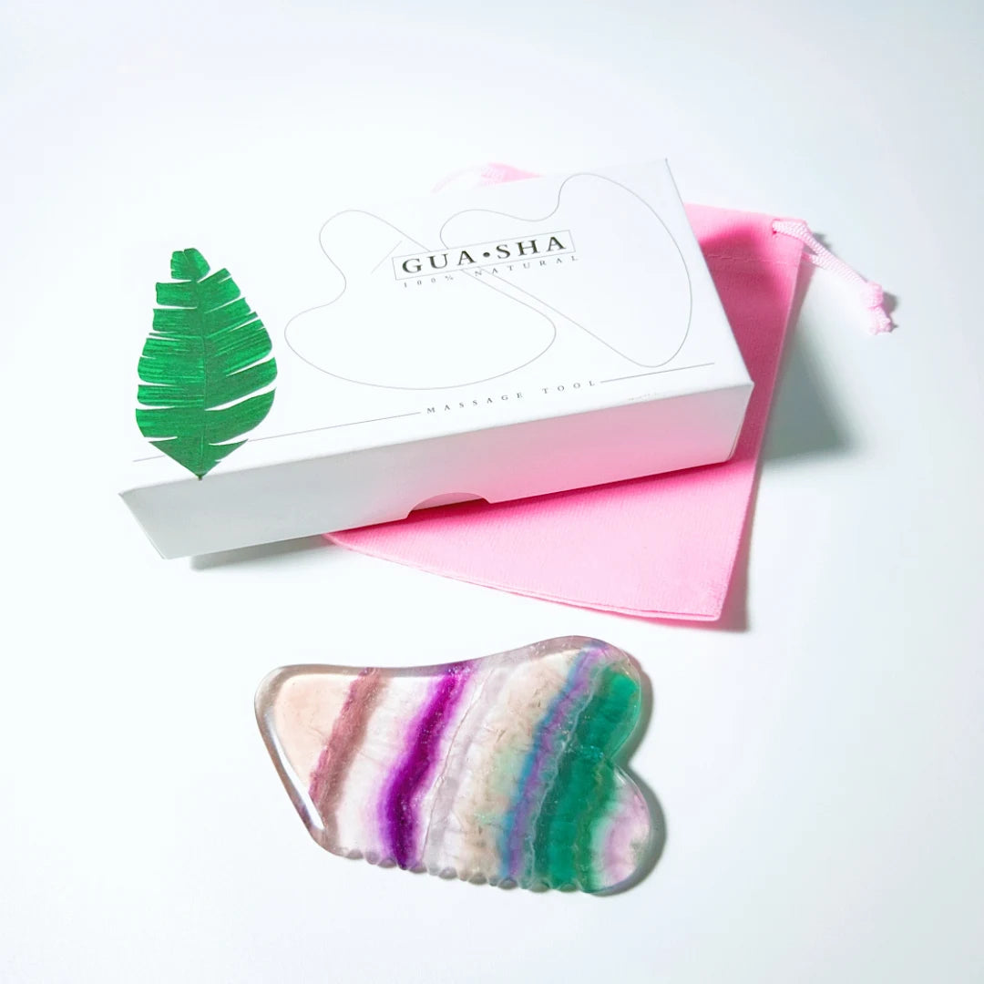 Huiying Body Fluorite Stone Facial Gua Sha Scraping Massage Board Tool