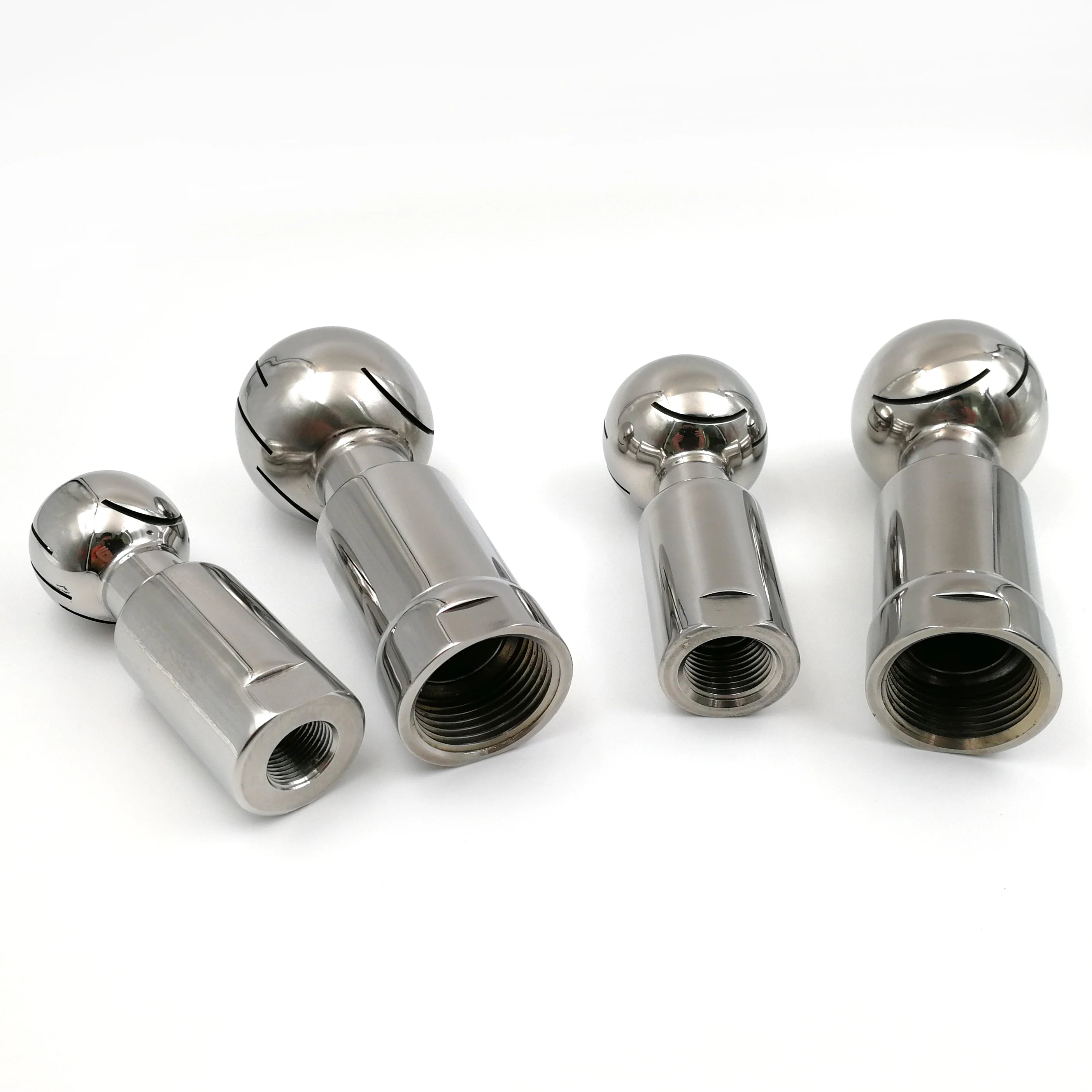Bottles Washing Jet Nozzles SS304 SS316L Rotary Spray Cleaning CIP Ball for TankTank Washing NozzleCleaning Nozzle