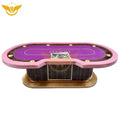 YH Custom Texas Poker Table Mesa De Poker Gaming Table Tavolo Poker Pokertisch