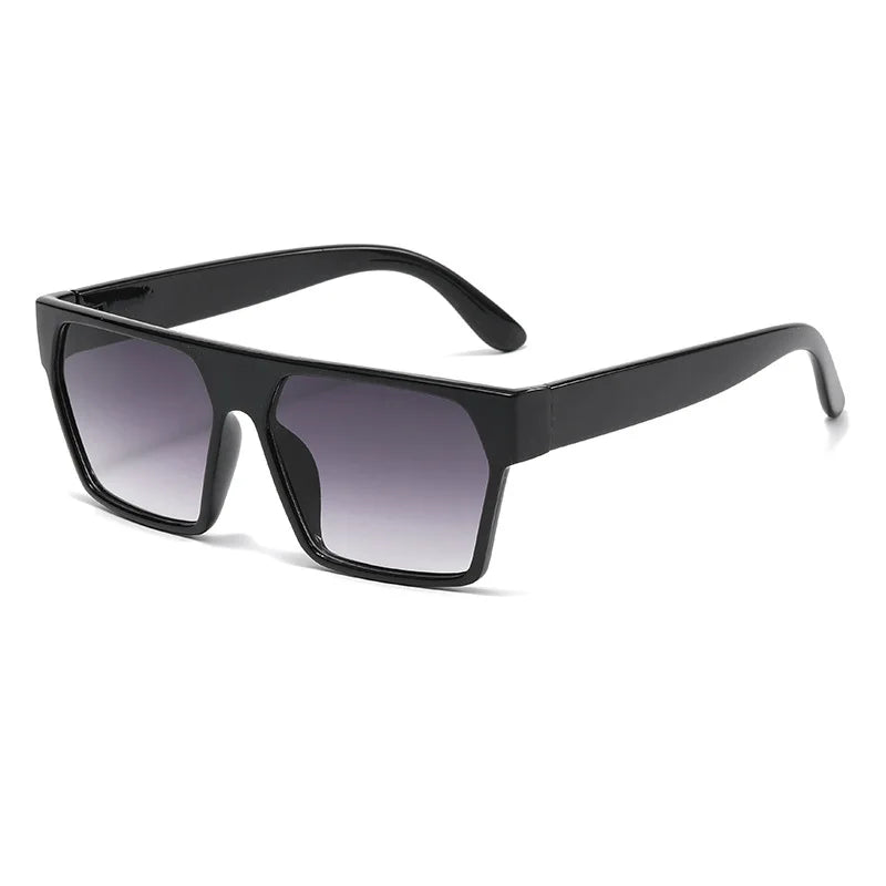 GWTNN OEM Gafas De Sol Degradado Gradient Men Square Oversized Sunglasses for Men