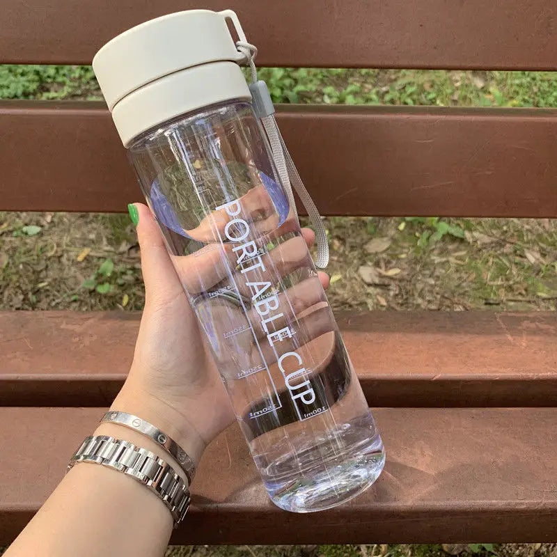 Eeco Friendly Products 2024 Customized Text BPA Free 600m Plastic Water Bottle Custom Big Capacity Sports Drinking Jug 800ml