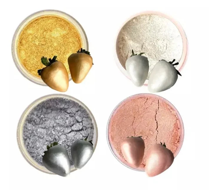 Food Coloring Luster Dust Edible Glitter Luster Dust for Dessert Cakes Cocktail