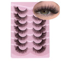 2025 Russian Full Strip Eyelashes Vendor Thick and Fluffy Half Strip Lashes Full Lash Strip Fluffy Eyelash Vendor MegaBDM