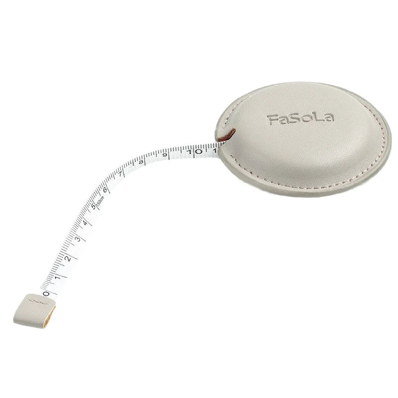 Custom Tape Measure Small Leather PU  Printed Tape Measure  for Body square Promotional Gift