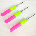 Wholesale Plastic Handle Hair Braids Weaving Needle Synthetic Braids Hair Extension Crochet Hook Needles