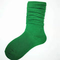 XIANGHUI Wholesale Custom Long Slouch Sox Thick Winter Terry Sole Fluorescent Color Cotton Crew Girls Slouch Socks