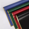Golden Border Luxury Double-Sided Jelly Film Flower Wrapping Tissue Kraft Paper Craft Waterproof Antistatic Recyclable