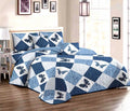 Wholesale Microfiber Floral Home Cracker Barrel Gift Shop Bedspread Quilted King Queen Size Set 3 Piece