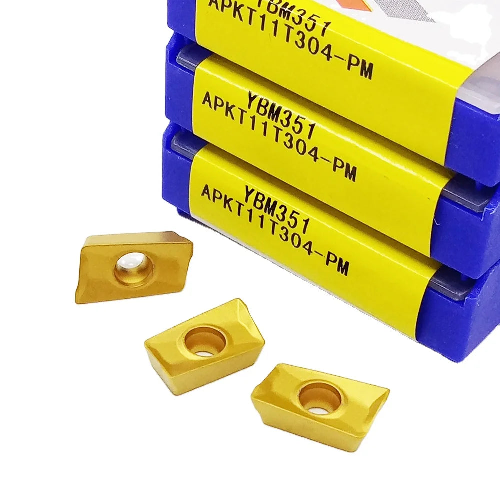 ZCC CT APKT11T304-PM YBC301 YBC302 YBM351 Carbide Milling Inserts CNC Milling Cutter Tool for Steel MOQ:10pcs 100% Original