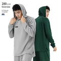 Us Size Sports Elasticity Anti-Shrink Anti-wrinkle No String Men Blank Hoodies Custom logo