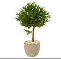 Topiary Artificial Tree Olive Nearly Natural (indoor) Silk Trees Green 40 Inch Decorative Tree Plastic Plant Customized Size