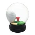 Souvenir Gifts Golf Water Snow Ball 100mm Snow Dome Thicken Glass Snow Globe with Foam
