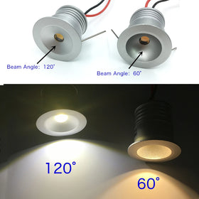 1W Mini LED Spotlight Underground Recessed Small Ceiling Downlight Wall Spots