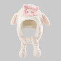 Outdoor Warm Cute Jumpy Ear Winter Hat Kids Hoods Hat