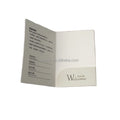 Wenzhou Factory Custom 300gsm Art Papers Hotel Key Card Holder