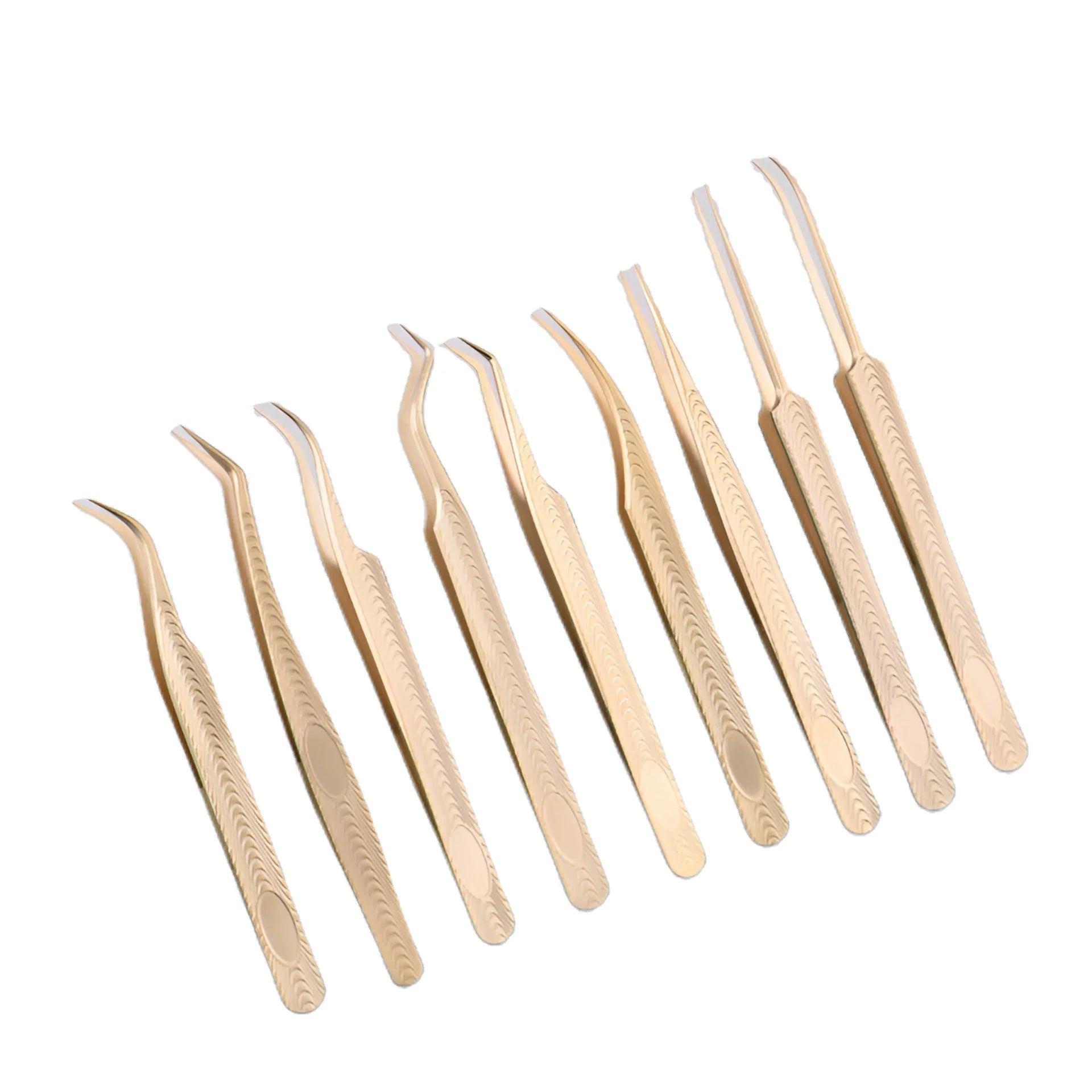 Wholesale Top Quality Custom logo Non Slip Makeup Tools Lash Eyelash Tweezers Plier
